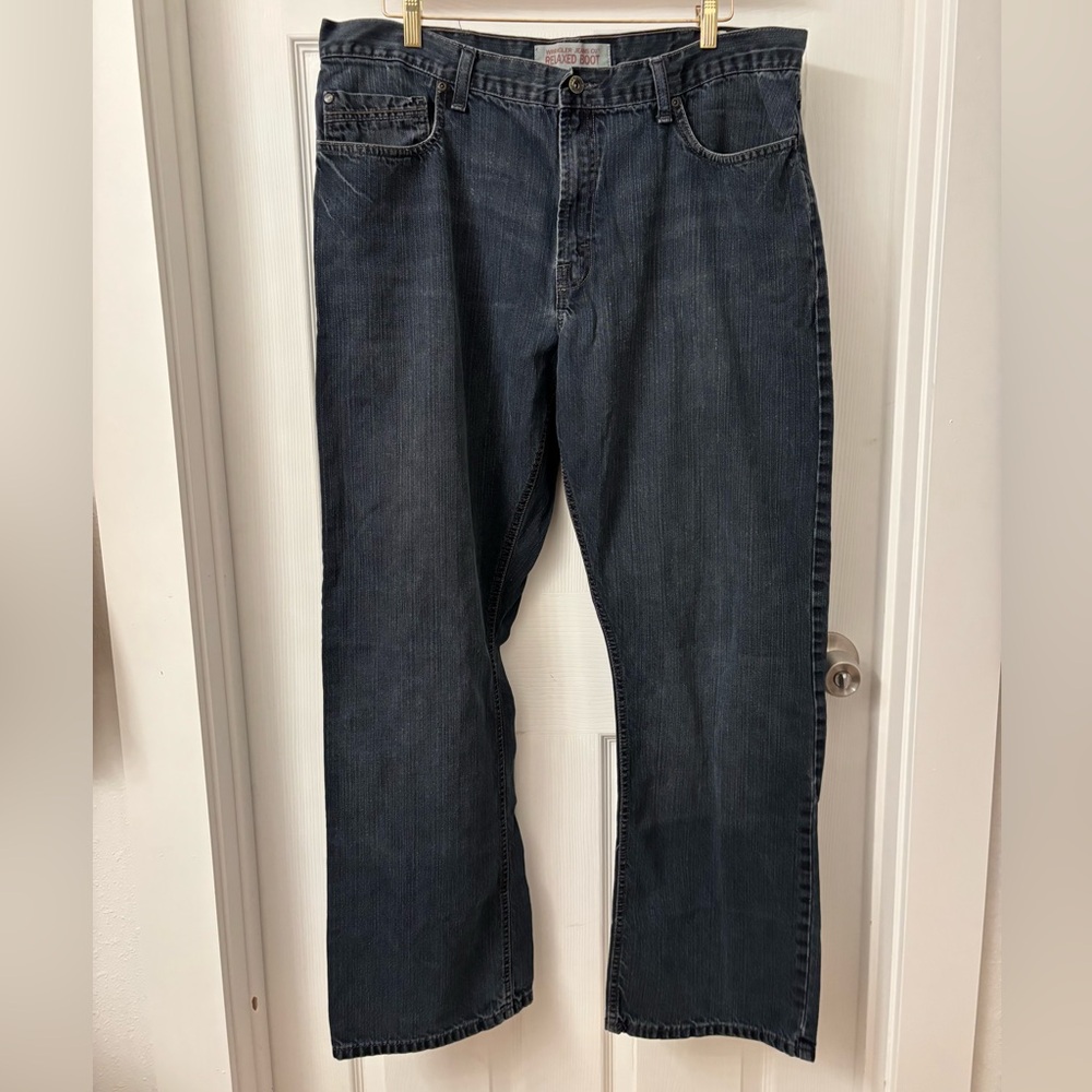 Wrangler Relaxed Bootcut Classic Blue Men's Jeans size 39x32